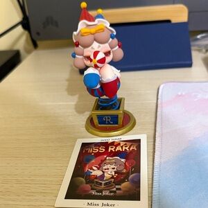 Miss Rara Clown Figure - Vibrant Collectible Toy